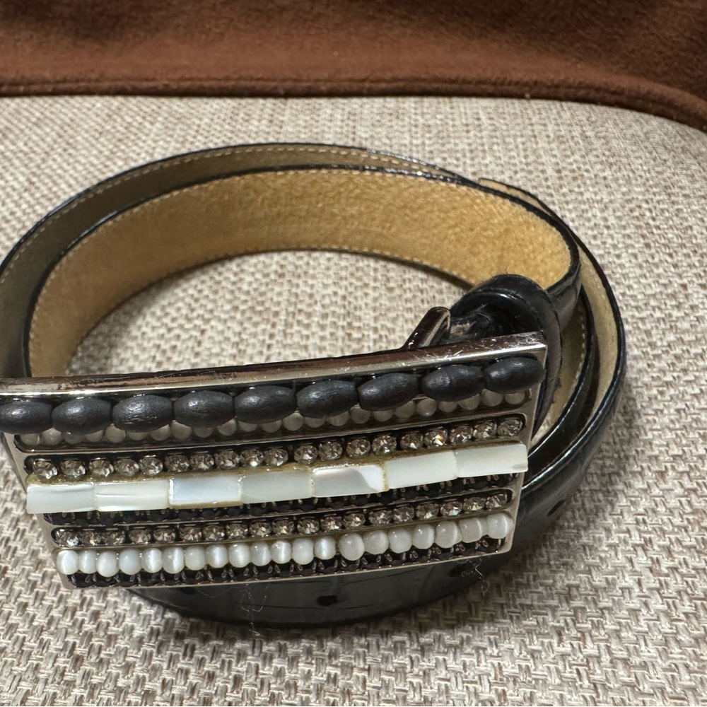 Fashion Belt Rhinestone Buckle